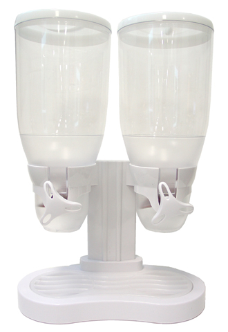 FOOD DISPENSER - CHEF'S KITCHEN DOUBLE SNACK DISPENSER 0078