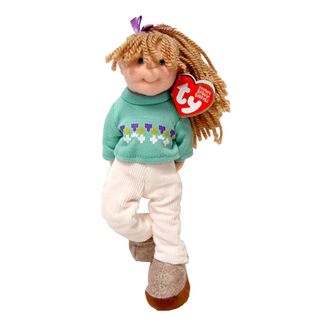 TY TEENIE BEANIE BOPPERS - TY TEENIE BEANIE BOPPERS POSEABLE DOLL - COOL CASSIDY 12 DOLLS 0304