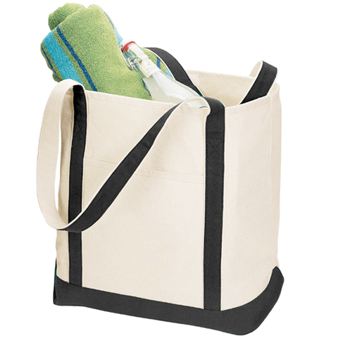 Black Summer Daze Sun Seeker Tote By Toppers 08102405