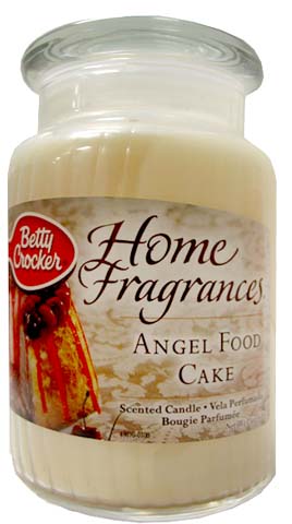 Betty Crocker Home Fragrances 23oz Angel Food Cake Scented Candle 6 Piece Case Pack 09388