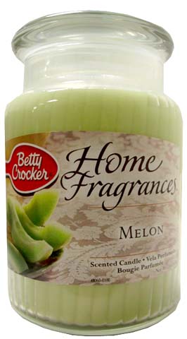 Betty Crocker Home Fragrances 23oz Melon 6 Piece Scented Candle 09193