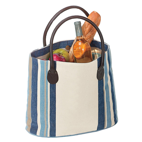 Seashore Avalon Collection Emily Boat Tote W/Snap Closure By Toppers 09502100