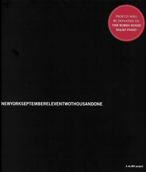 NEW YORK SEPTEMBER ELEVEN TWO THOUSAND AND ONE BOOK 09705768