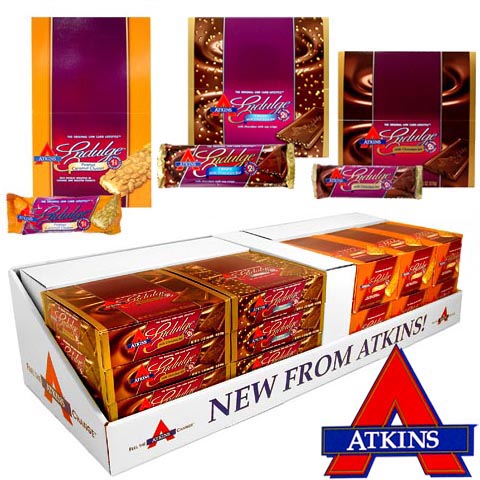 Atkins Endulge Bars - Atkins Endulge Assorted 180 Bars with 3 Different Flavor Display 103-240