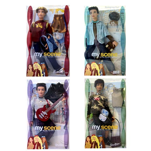 My Scene Boys Hanging Out 6 Piece Assortment C1225-999A
