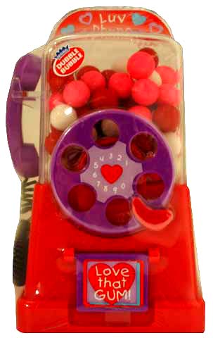 DOUBLE BUBBLE TELEPHONE GUM BALL DISPENSER 20152
