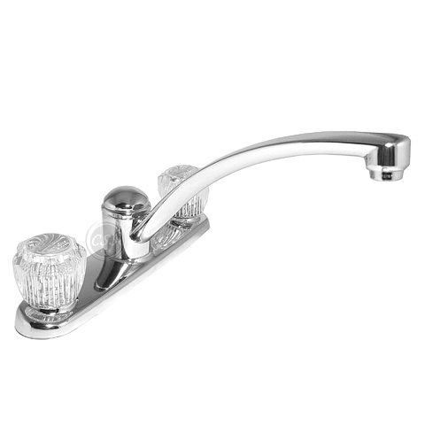 Delta Classic 2140-LS Two Handle Kitchen Faucet, Chrome Finish 2140-LS