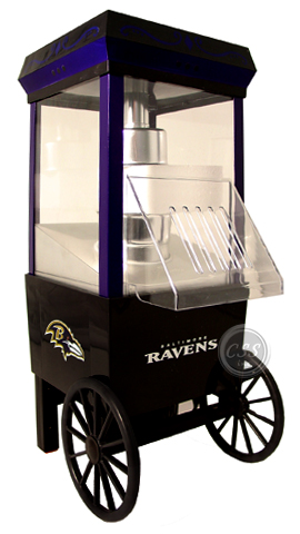 popcorn machine Baltimore Ravens - Baltimore Ravens Old Fashioned Hot Air Popcorn Maker with FREE INSURED SHIPPING RNF700-RAV