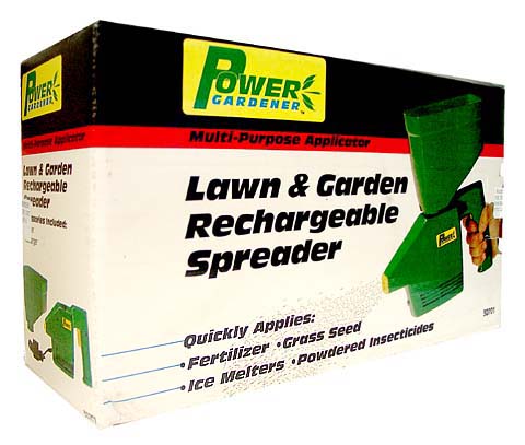 LAWN AND GARDEN  - POWER GARDENER RECHARGEABLE LAWN AND GARDEN MULTI-PURPOSE SPREADER 30701