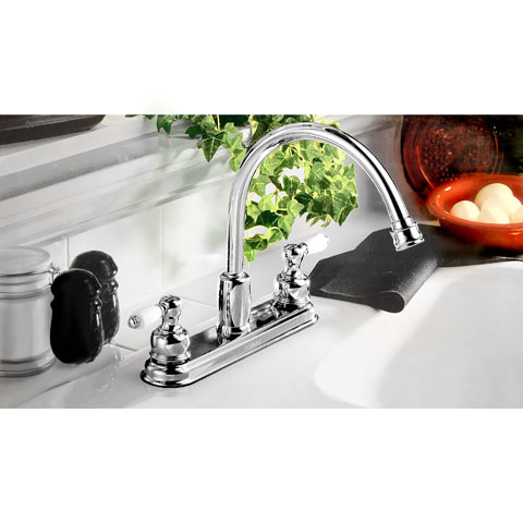 Peerless 3356 Kitchen Faucet Chrome Finish 3356