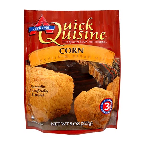 Atkins Quick Quisine 8oz Corn Muffin And Bread Mix 6 Piece Case Pack ATKQCCORN