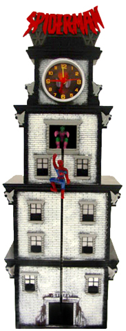 ALARM CLOCKS - MARVEL SPIDERMAN LIMITED EDITION TALKING ACTION ALARM CLOCK 40877
