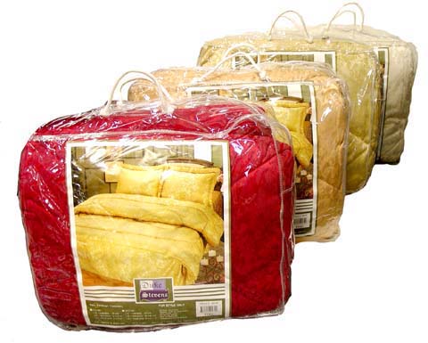 DUKE STEVENS COMFORTER BED SET - QUEEN SIZE 4JCSQ
