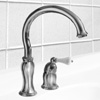 gglv Single Handle Kitchen Faucet Delta Brizo Polished Chrome Finish 61300-PC134