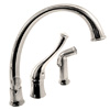 Delta Select (Brizo) Single-Handle Contemporary Kitchen Faucet with Sprayer, in Brilliance? Polished Nickel Finish