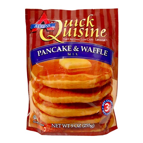 Atkins Quick Cuisine 9oz Pancake And Waffle Mix 6 Pieces Case Pack ATKQCPAW