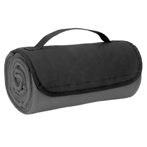Gray Fleece Throw By Toppers 71041300