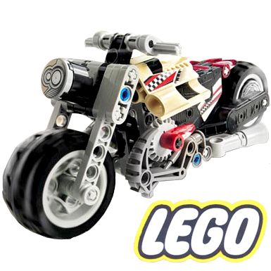Lego Extreme Power Blue Building Set With Pull Back Motor 8371
