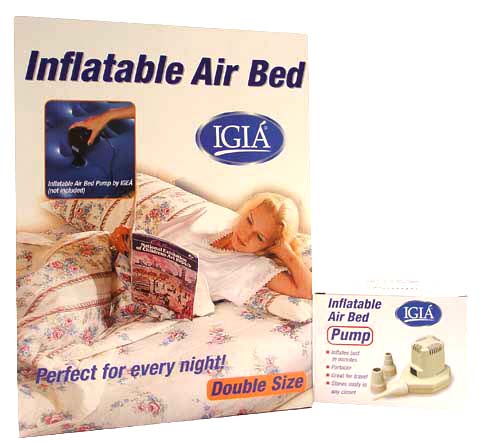 Igia Air Mattress - Full Size With Compact Electric Pump 9160-F