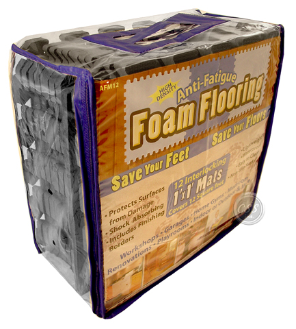 SOFT FOAM Anti-Fatigue Interlocking Foam Flooring Mats AFM12