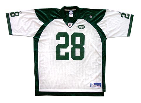 Jets Jersey - Reebok New York Jets # 28 Curtis Martin Jersey AP28CM-M