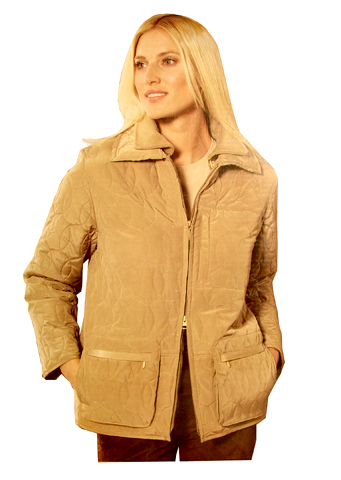 Prolog 2 in 1 Tan Quilted Jacket With Teflon Fabric Protector APA100-ML