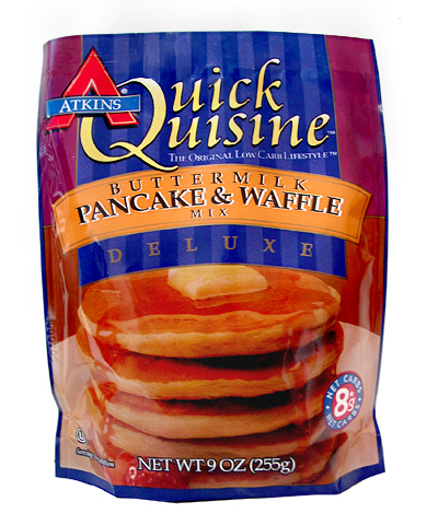 Atkins 9oz Quick Quisine; Deluxe Buttermilk Pancake And Waffle Mix 6 Pcs Case Pack AQQPWCASE