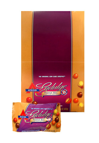 Atkins Endulge Bars ATKINS ENDULGE PEANUT BITS 180 BAGS CASE PACK WITH FREE SHIPPING F32449CASE