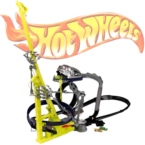 Hot Wheels Cyborg Assault - Hot Wheels Cyborg Assault Track Set B5708