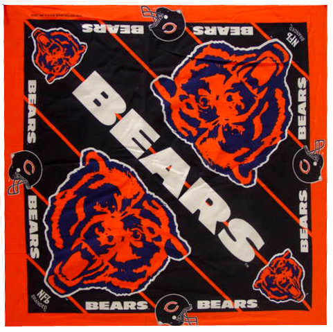 Oficially Licensed NFL Team Logo Bandanas - Assorted BANNFL
