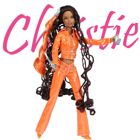 Cool Lookz: Trendy and Bendy Barbie - Barbie Cool LookZ Trendy & Bendy Christie Doll C0420