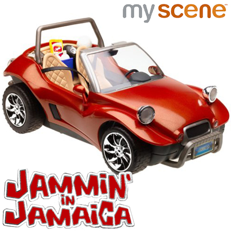 My Scene Beach Ride - My Scene Jammin In Jamaica My Beach Ride Vehicle - Cooper C0858-C4202