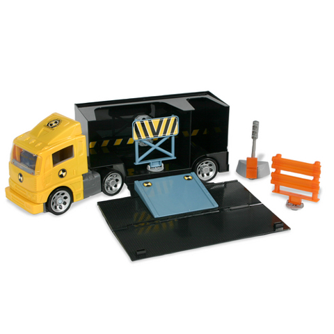Hot Wheels Incredible Crash Dummies Truck - Hot Wheels Incredible Crash Dummies Truck & Trailer C4495