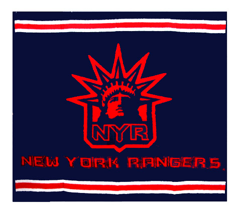 Ny Rangers 60 Inch X 50 Inch Throw Blanket D28367