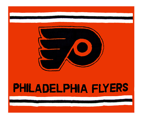 Philadelphia Flyers 60 Inch X 50 Inch Throw Blanket D78843