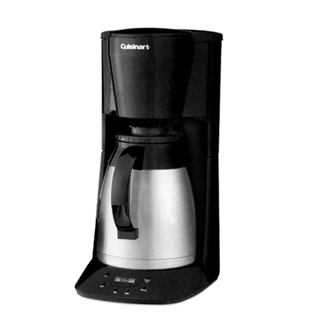 Cuisinart Coffee Maker Cuisinart Stainless Programmable Automatic Brew and Serve� Thermal Coffeemaker Black DTC975BK