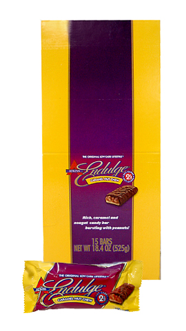 Atkins Endulge Bars ATKINS ENDULGE CARAMEL NUT CHEW 180 BARS CASE PACK WITH FREE SHIPPING F101437CASE