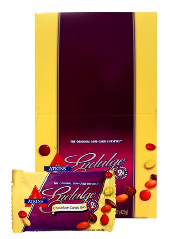Atkins Endulge Chocolate Candy Bits 180 Bags Case Pack F32435