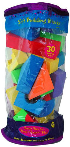 Soft Foam 30ct Building Blocks 6029