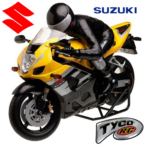 Tyco Suzuki GSX-1000 - Tyco Remote Control Suzuki GSX-R 1000 Cycle - 27 MHz G4925