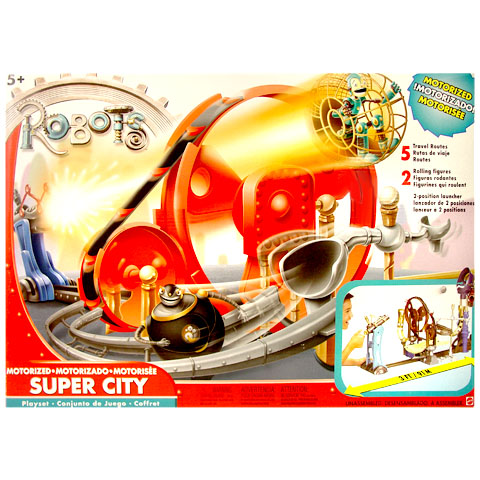ROBOTS Motorized Super City Playset G7207