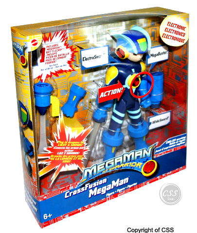 MegaMan NT Warrior Cross Fusion 12 Inch Action Figure G9121