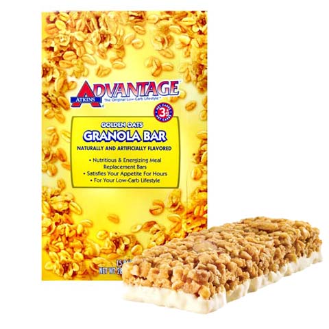 Atkins Advantage Golden Oats Granola Bars GOLDENOATS