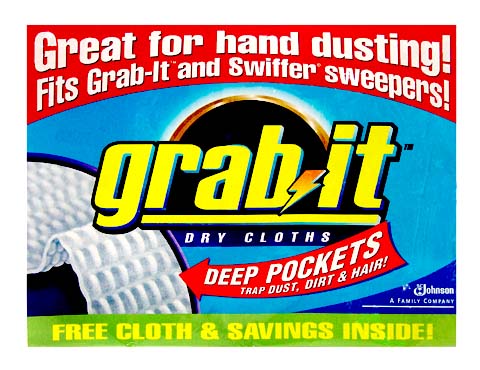 Grab-it� Disposable Dry Cloths - 340 Piece Case Pack GRAB-IT