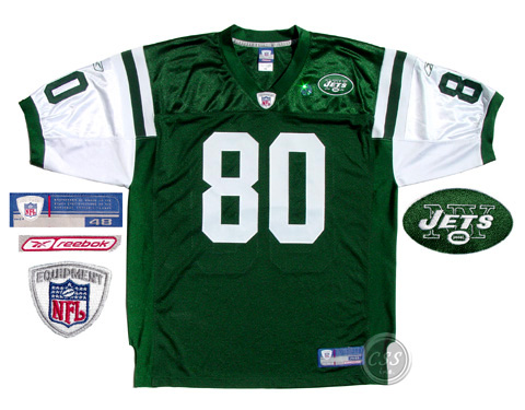 NFL Equipment New York Jets Wayne Chrebet #80 Authentic Jersey JETS80