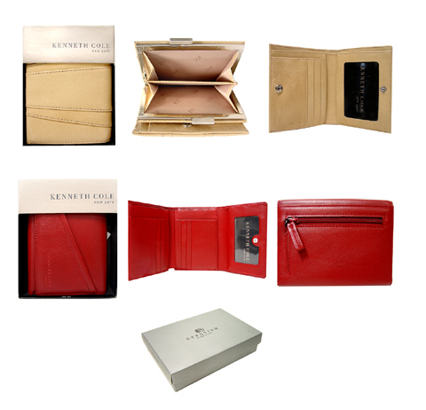 $120 - Kenneth Cole Ny Ladies Wallet 3ct Assorted New!!!! KCWW40