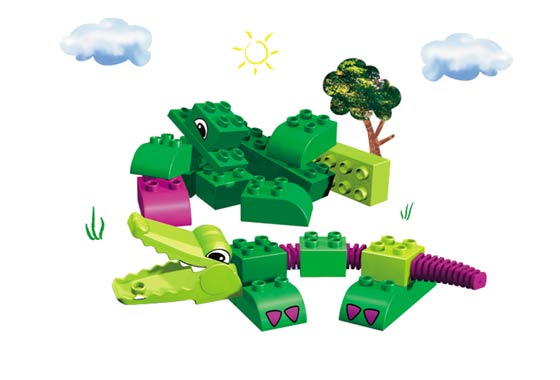 LEGO 3511 EXPLORE FUNNY CROCODILE DUPLO NEW!!!! L3511