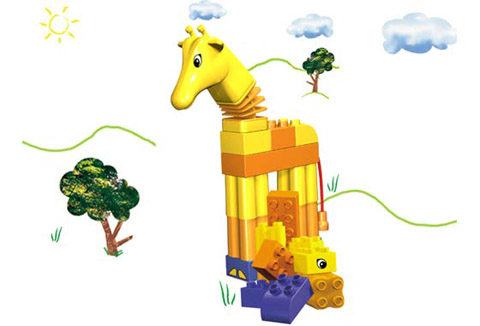 LEGO 3512 EXPLORE HAPPY GIRAFFE DUPLO NEW!!!! L3512