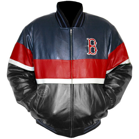 G-III Boston Red Sox Genuine Leather Jacket LA53010-BRS