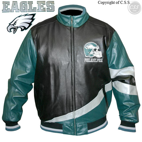 G-III Philadelphia Eagles Genuine Leather Jacket LA53160-EAG